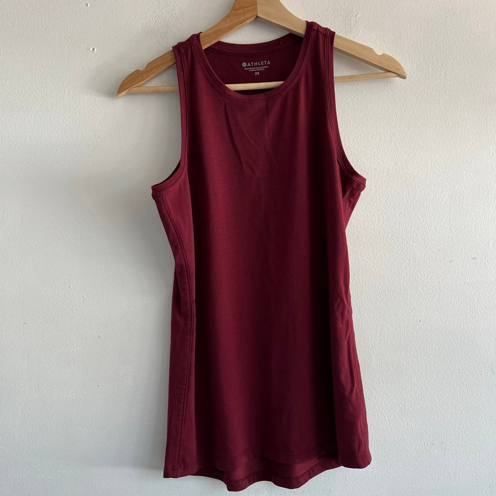 Athleta women’s Red Tank Top XS